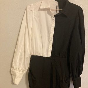 Black and White dress